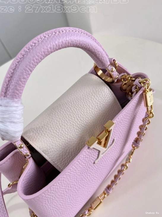 BB-27*18*9CM LOUIS VUITTON CAPUCINES 0816
